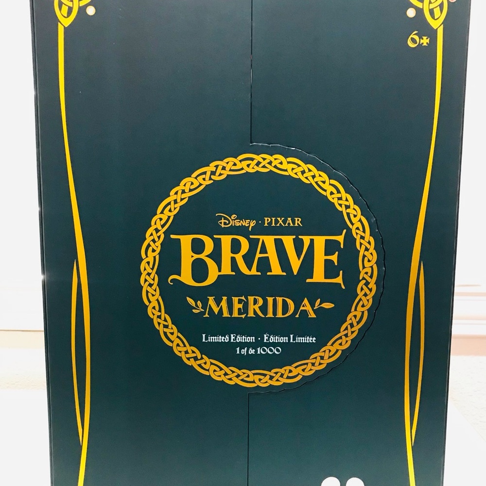 Disney D23 Expo Limited Edition Merida Brave Princess Doll #843/1,000 - Picture 6 of 10